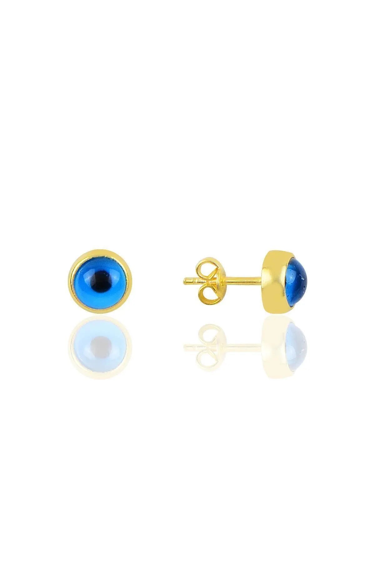 Sterling Silver 925 Evil Eye Sterling Earrings