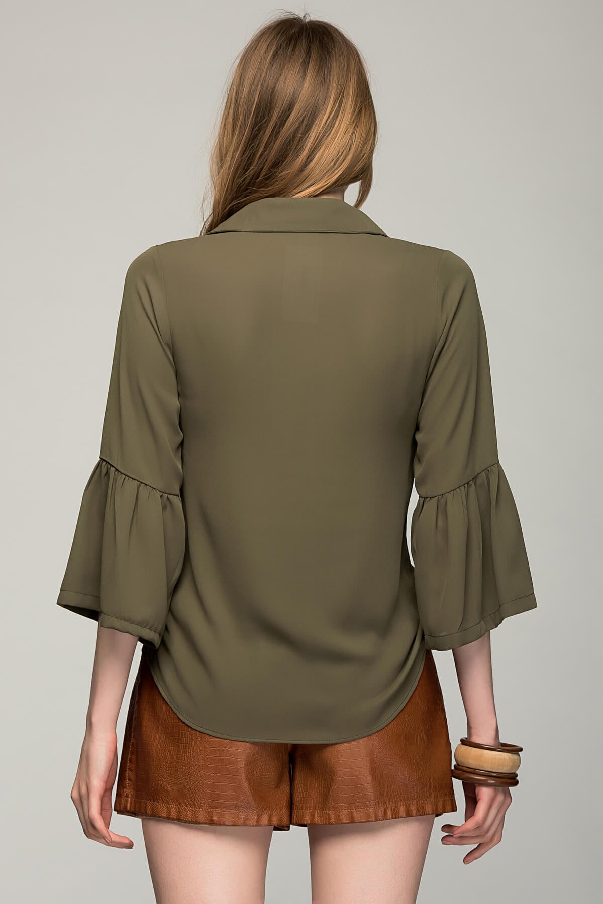 Patricia Women's Shirt - Khaki