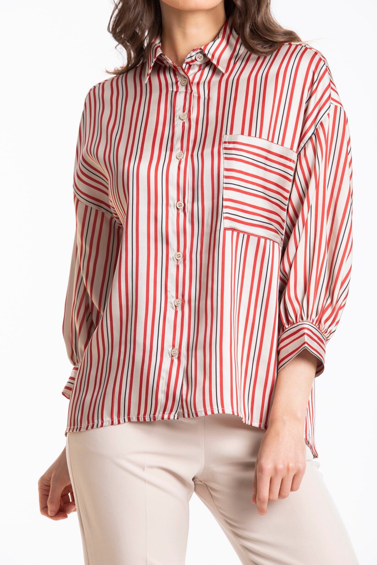 Opal Women's Shirt - Red