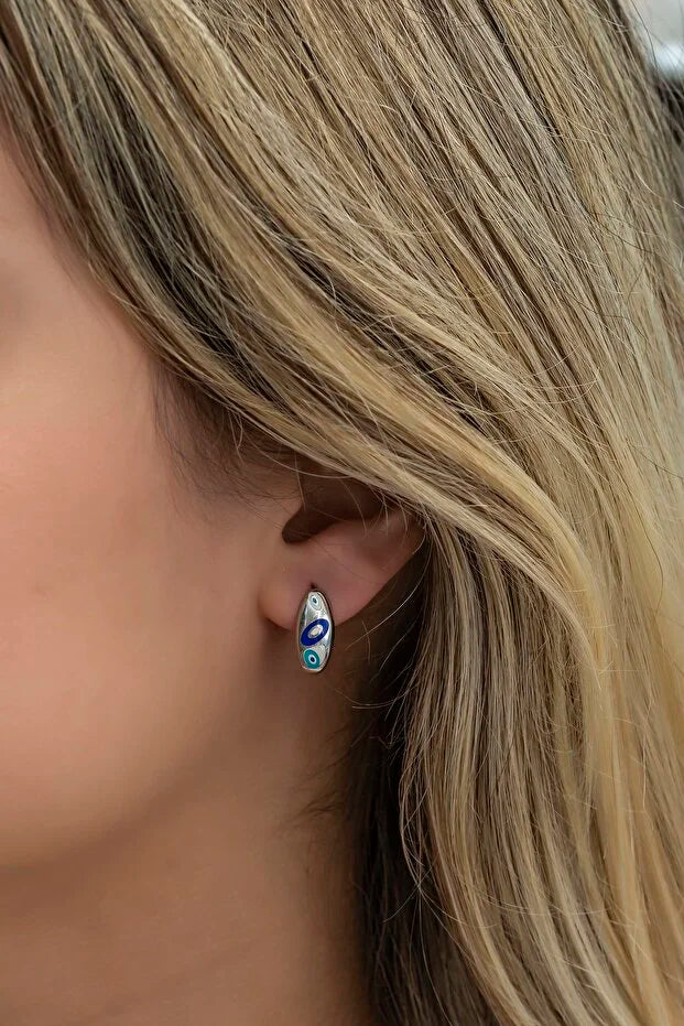Evil Eye Design Earrings
