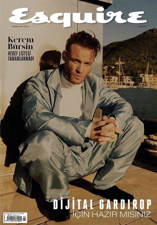 Esquire Fall 2022 Kerem Bursin Turkey - Brand New