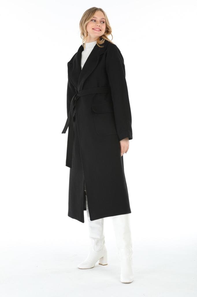 Gray Wool Long Coat