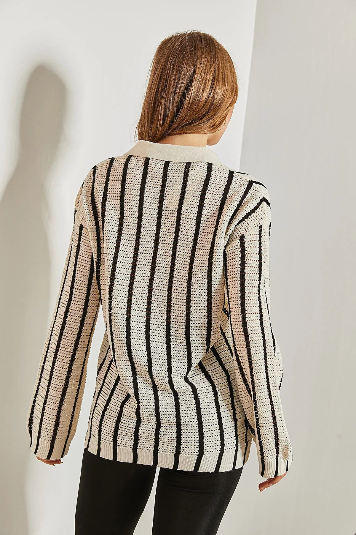 Retro Rhythm Striped Cardigan