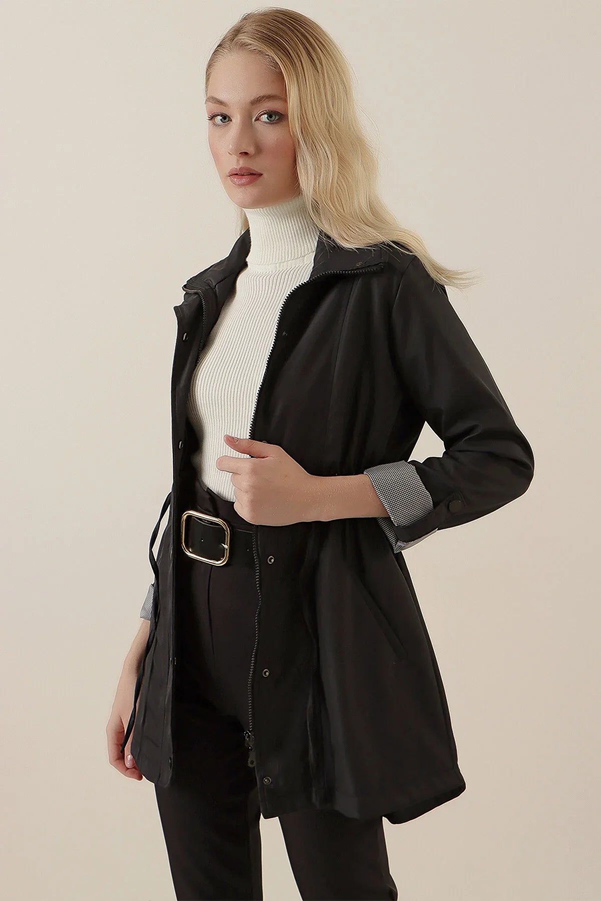 Urban Chic Trench-Inspired Jacket