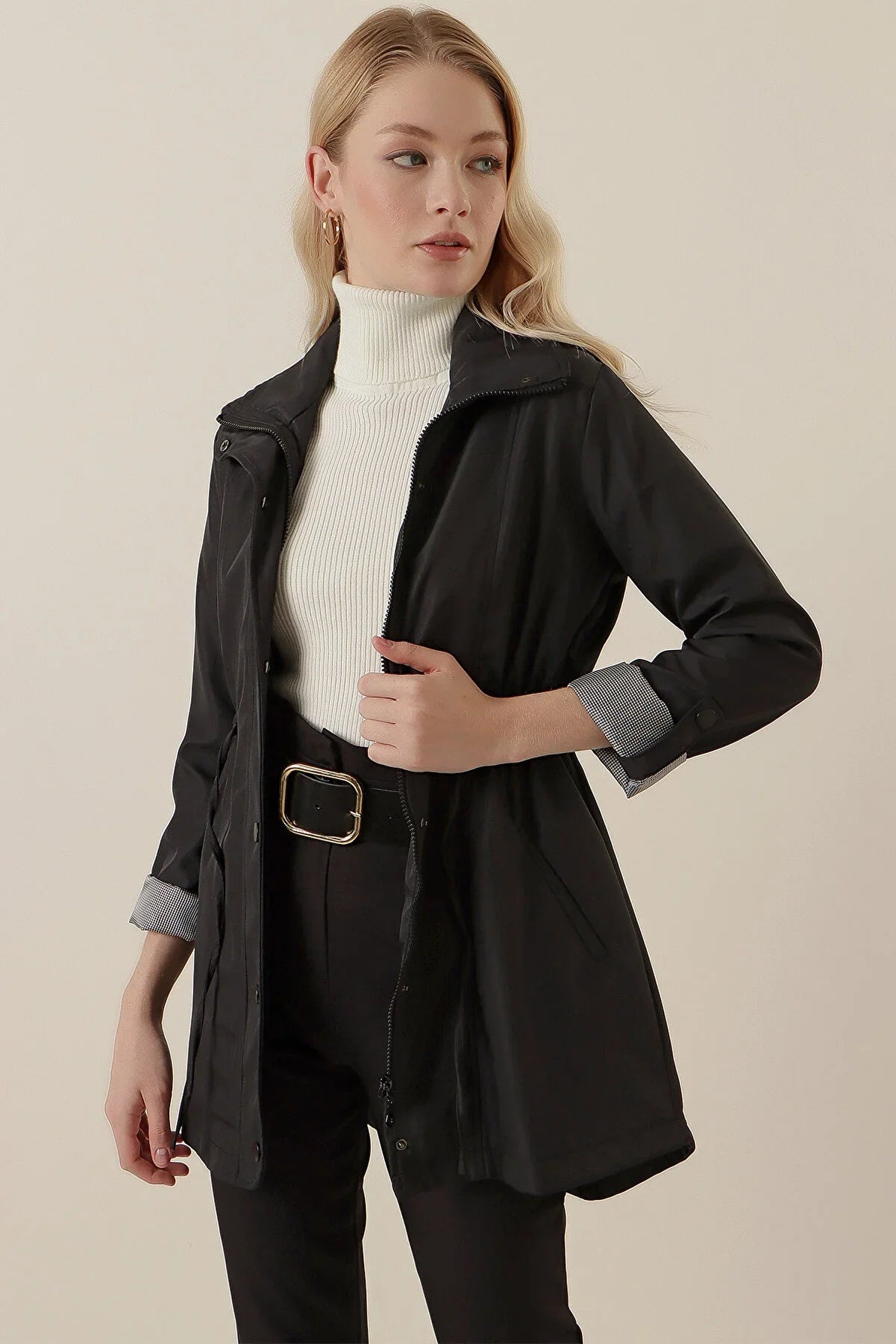 Urban Chic Trench-Inspired Jacket