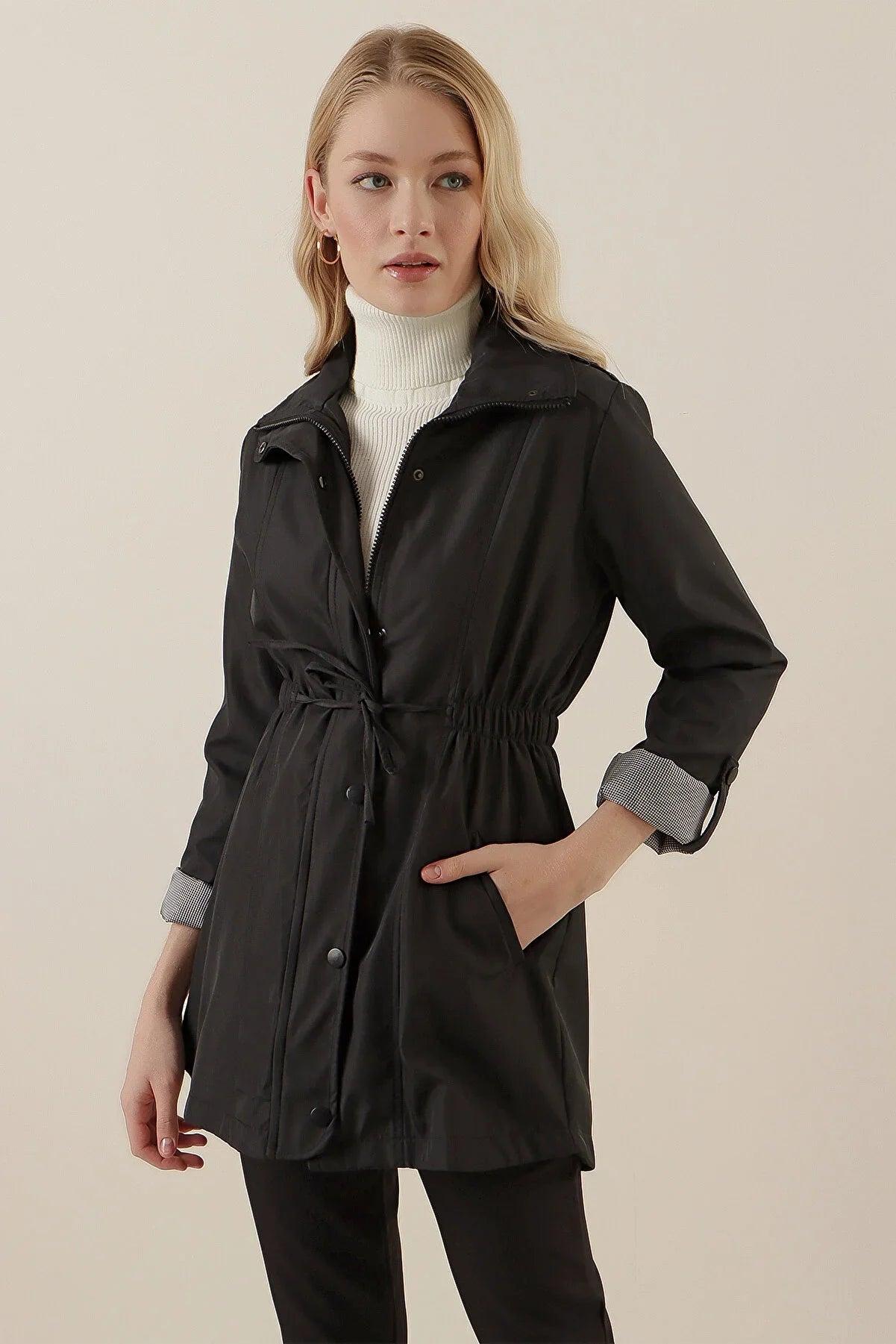 Urban Chic Trench-Inspired Jacket