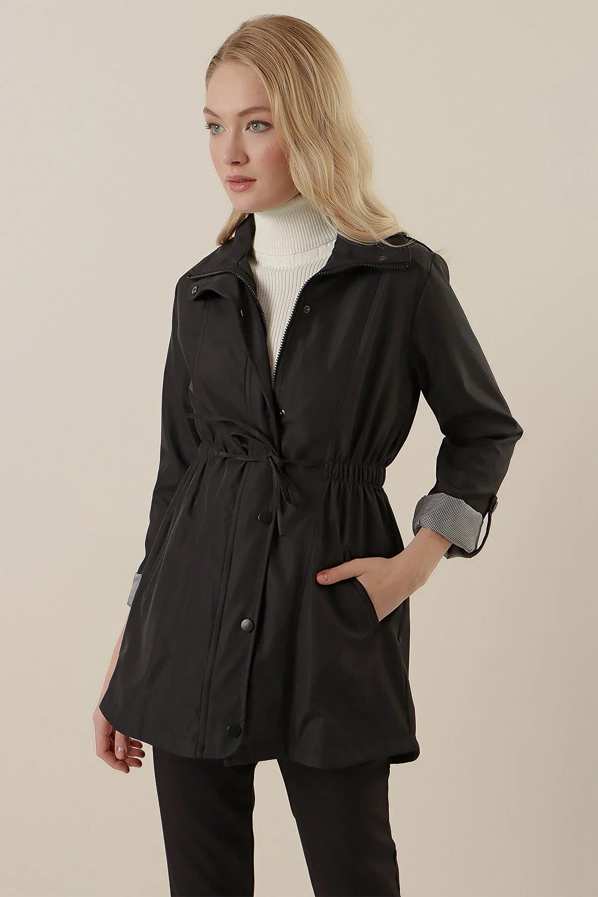 Urban Chic Trench-Inspired Jacket