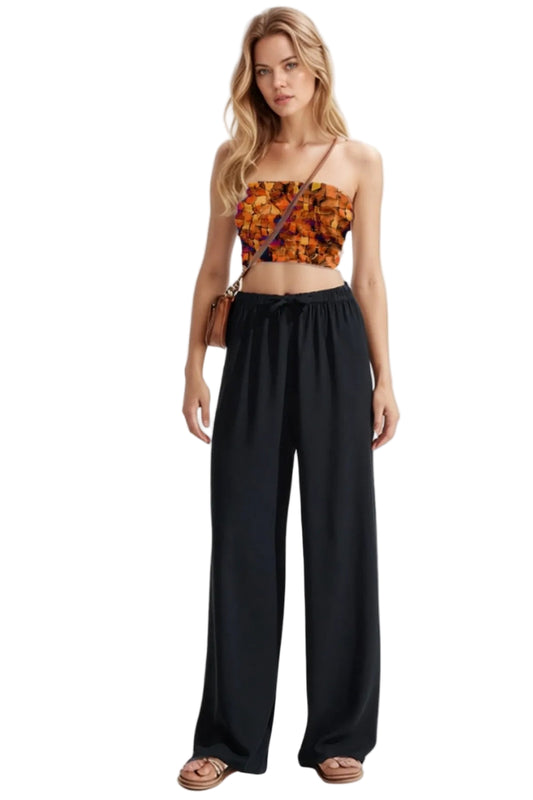 Black Wide Leg Pants