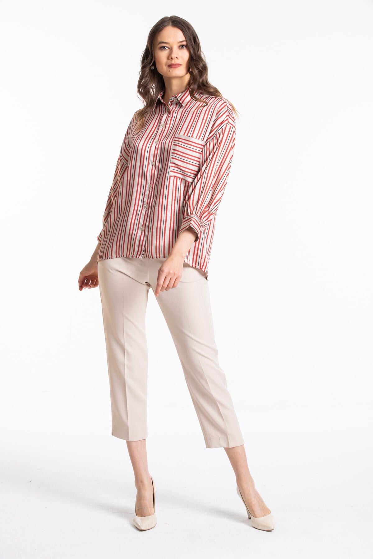 Opal Women's Shirt - Red