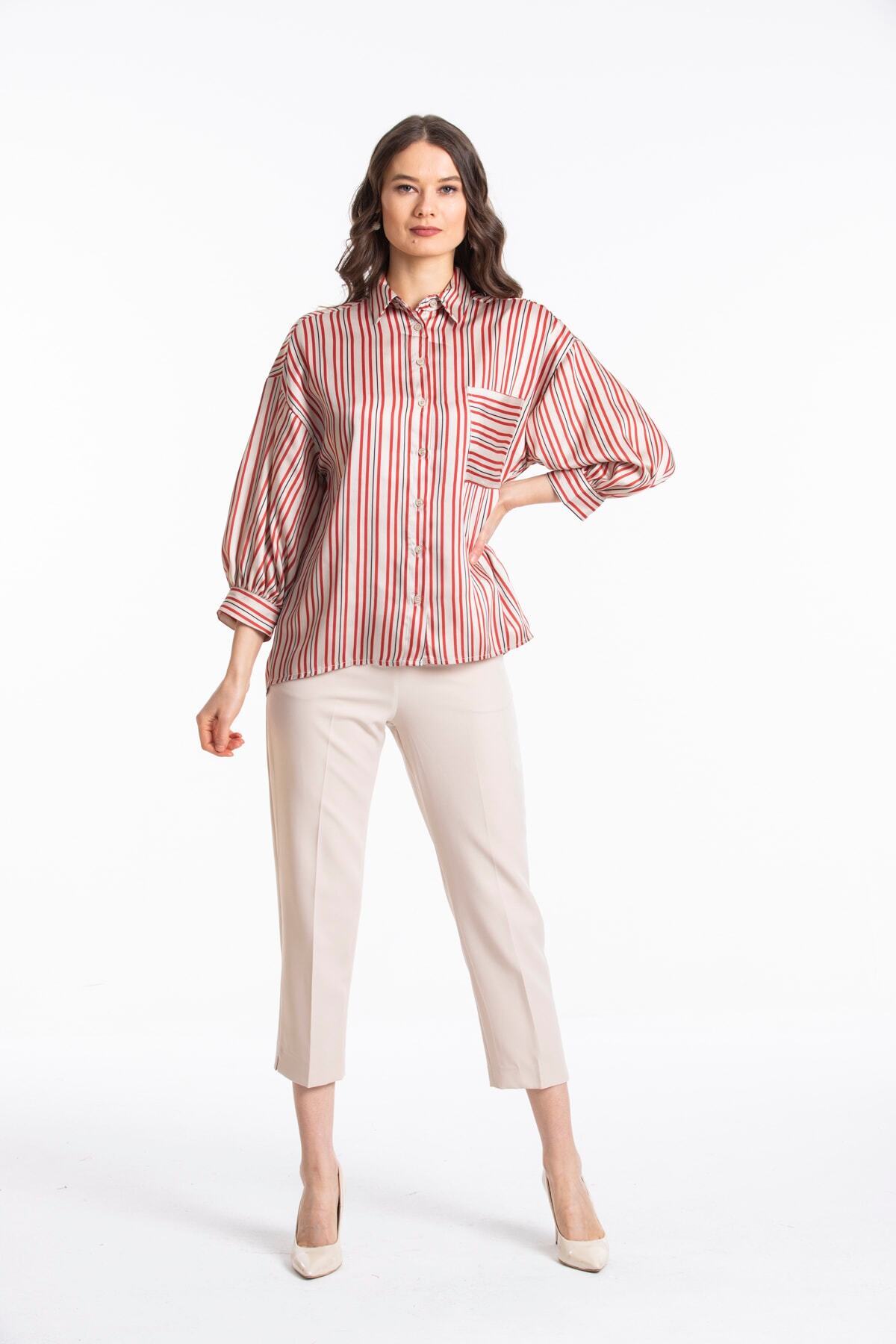 Opal Women's Shirt - Red