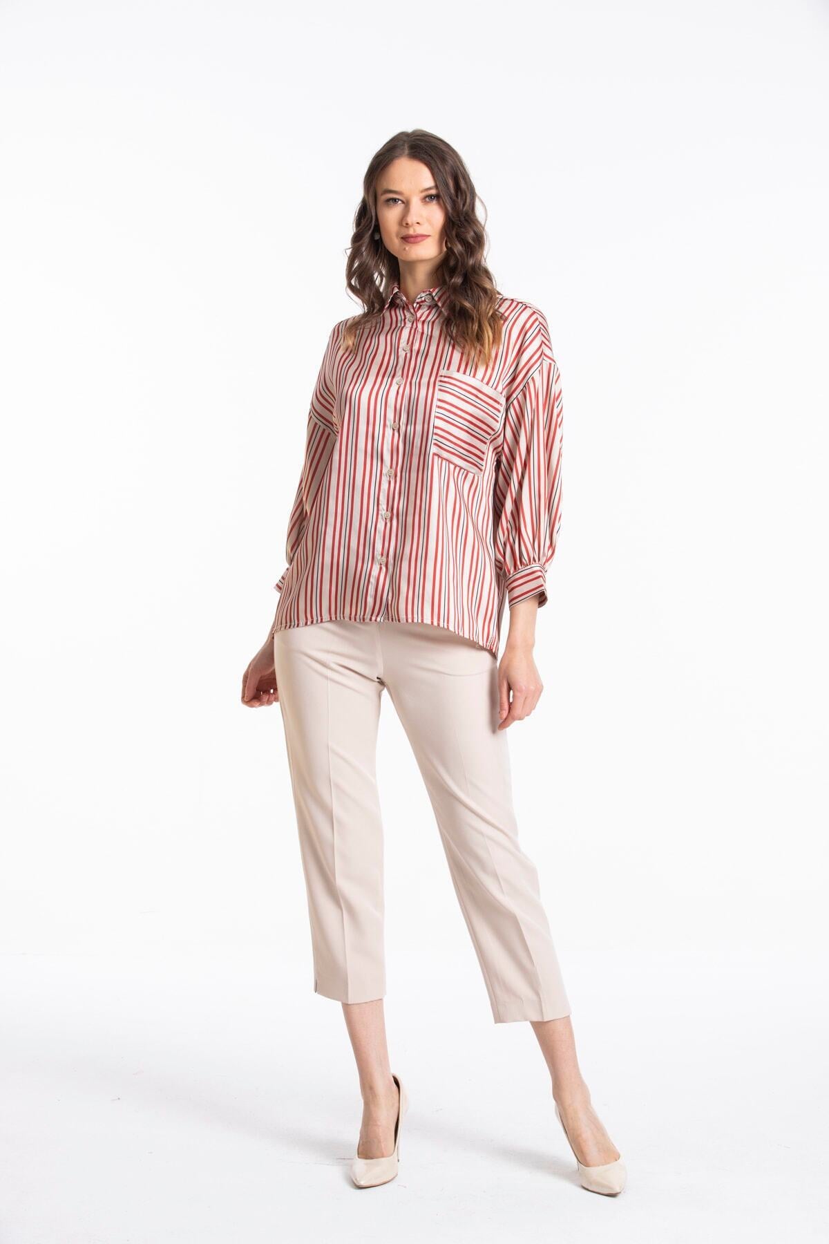 Opal Women's Shirt - Red