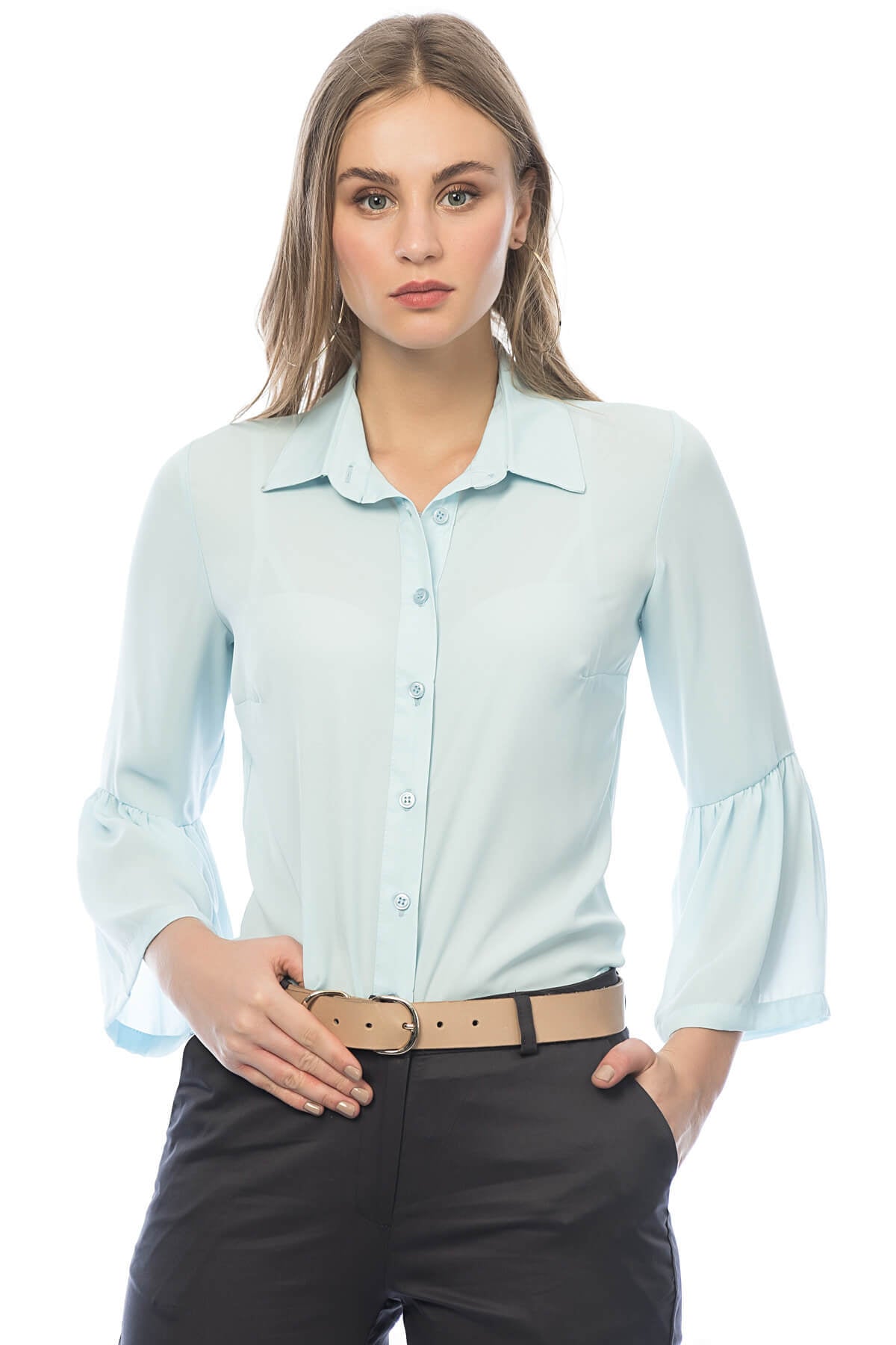 Morgan Women's Shirt - Blue