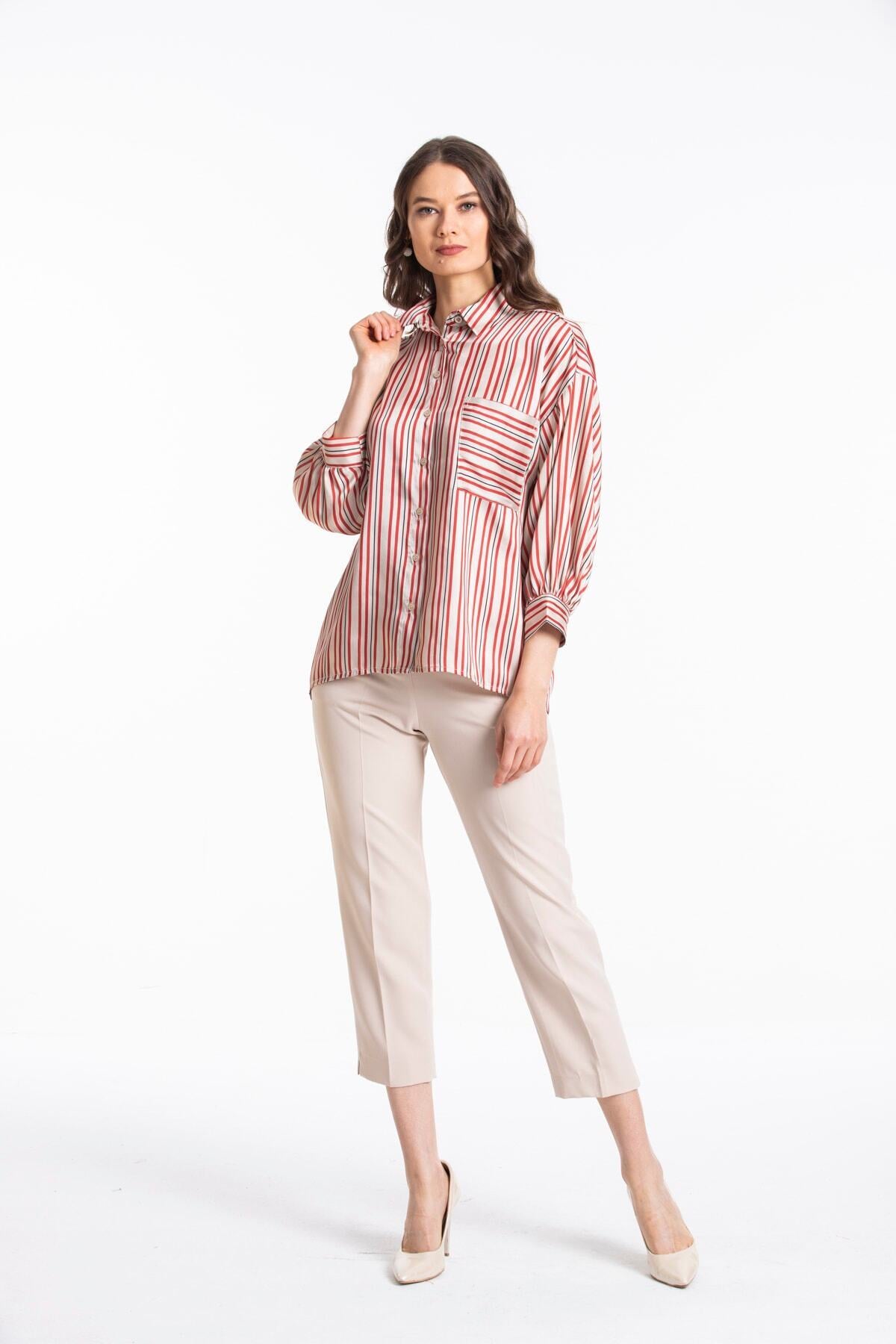 Opal Women's Shirt - Red