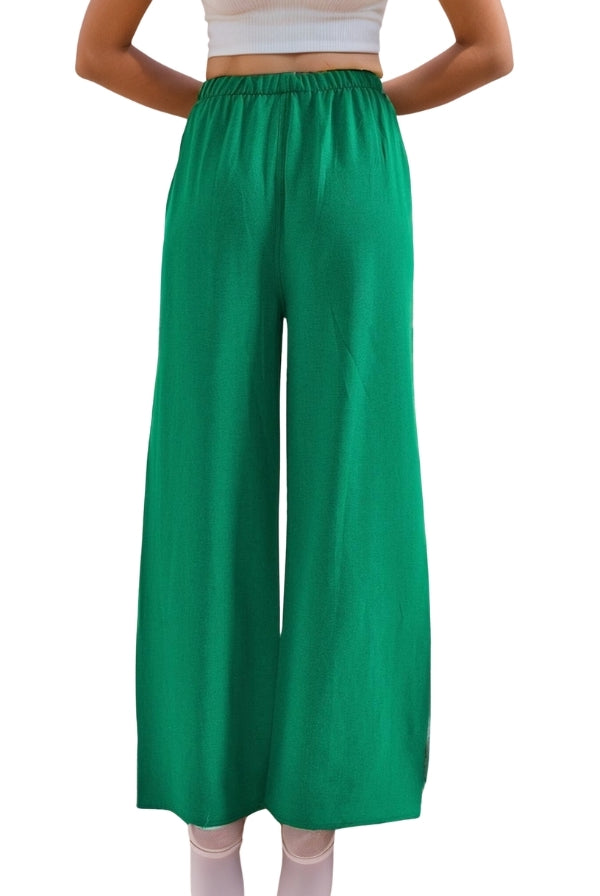 Wide Leg Linen Pants