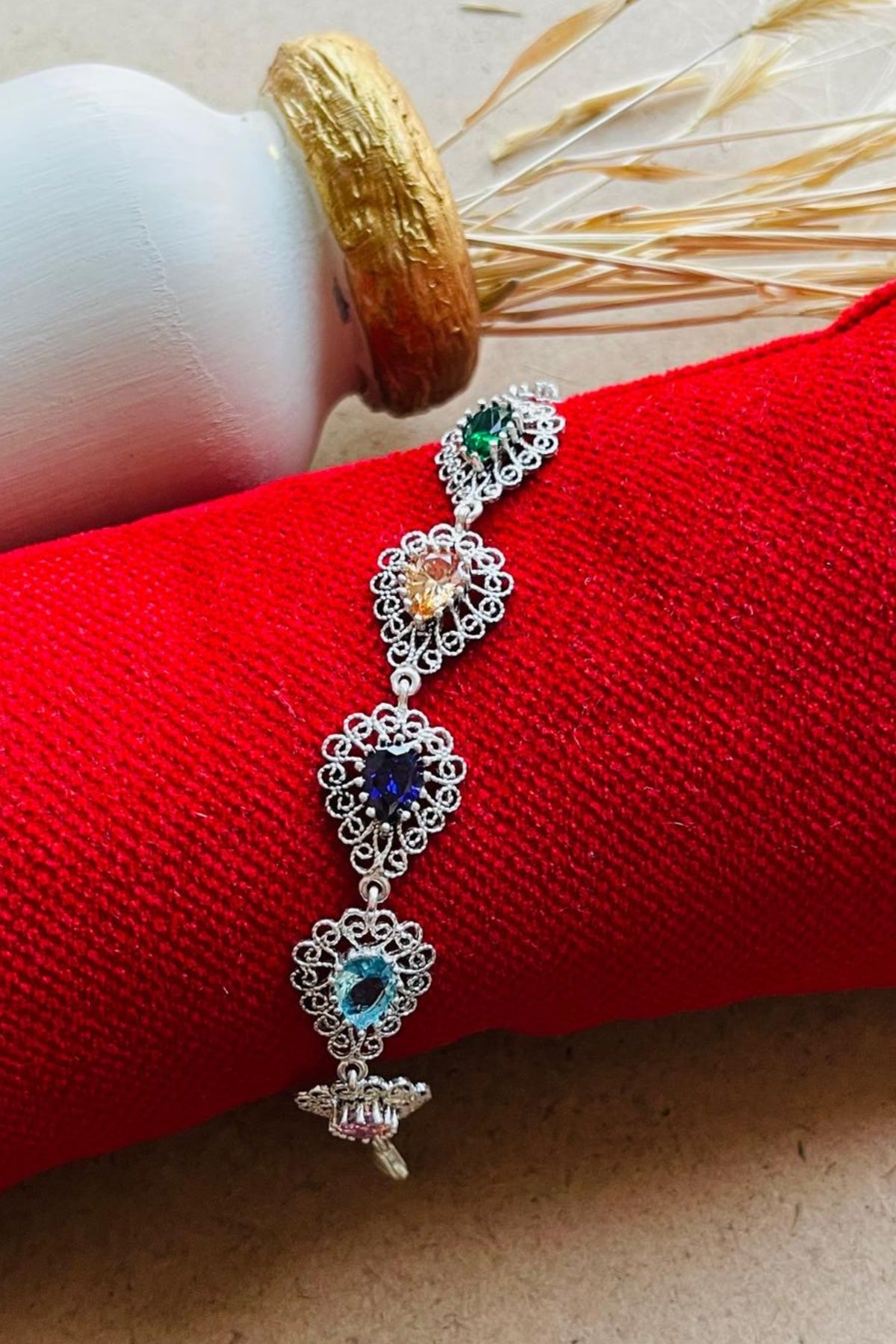 Pulsera musulmana Ayet-el Kursi de plata de ley 925
