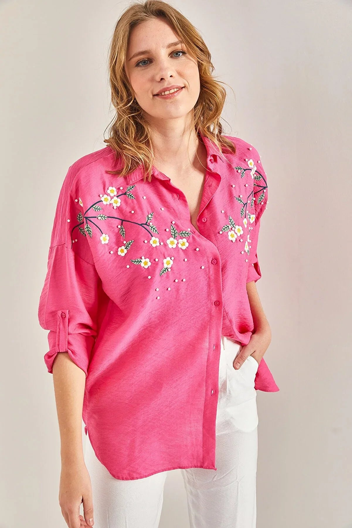 Daisy Embroidered Blouse