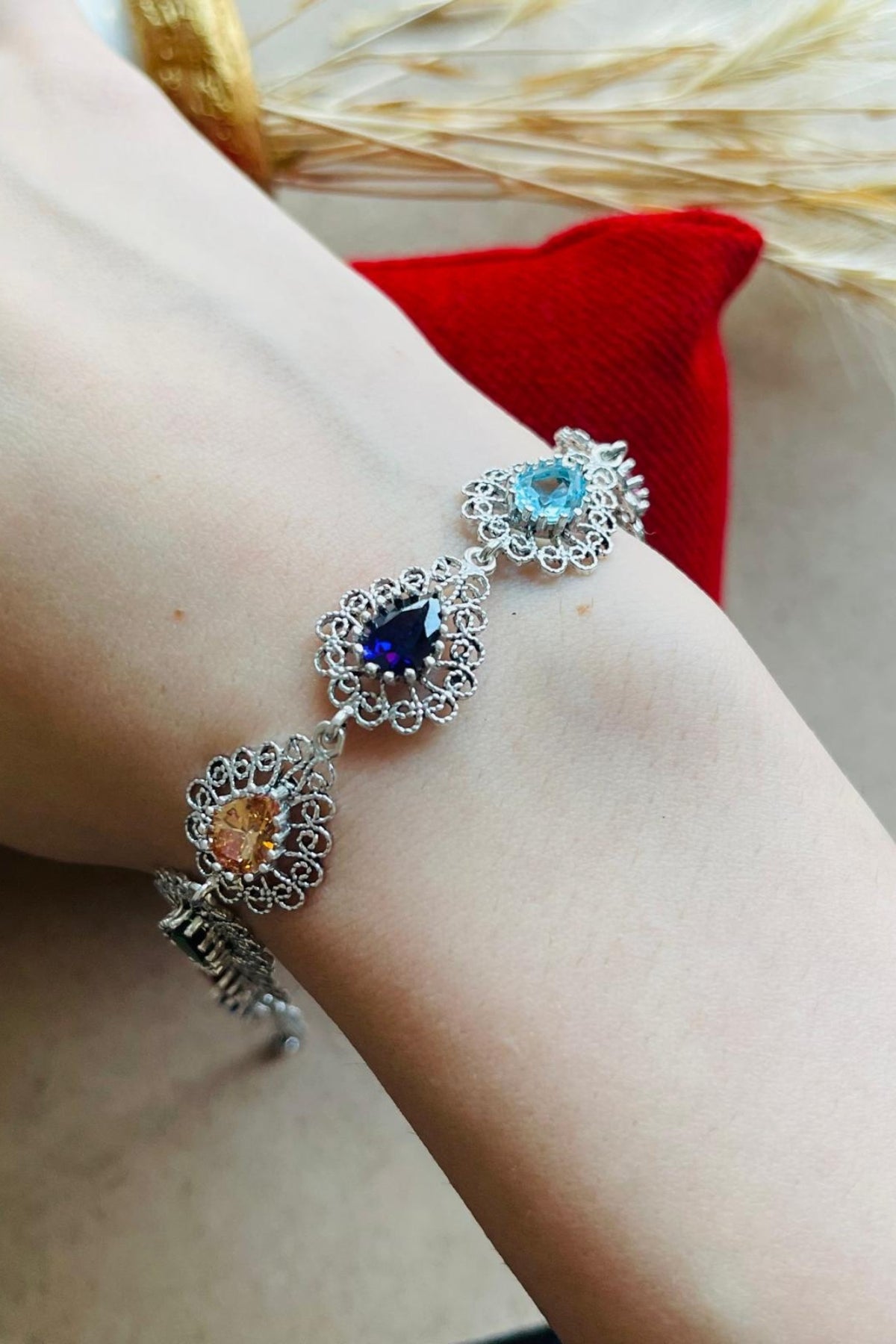 Pulsera musulmana Ayet-el Kursi de plata de ley 925