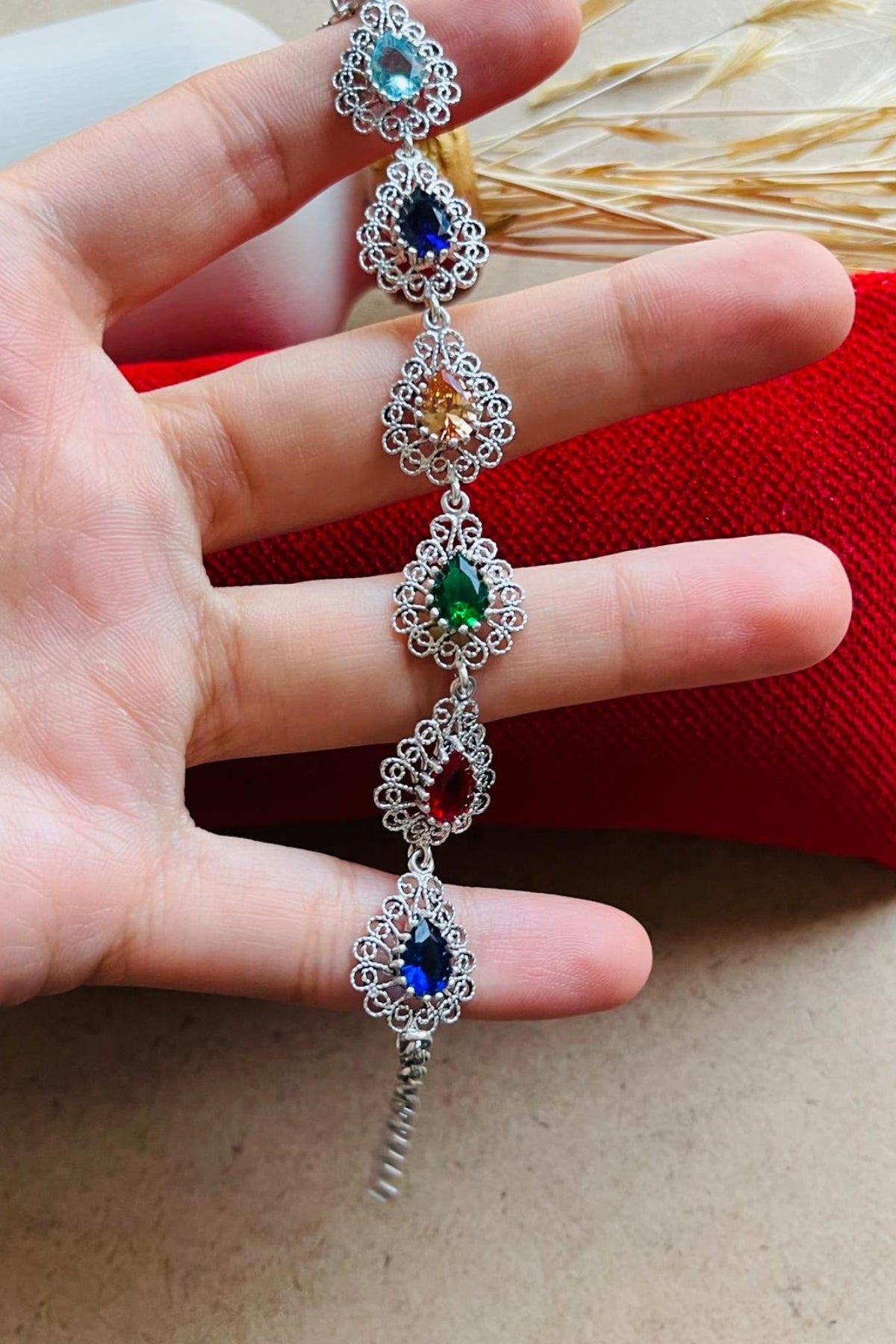 Pulsera musulmana Ayet-el Kursi de plata de ley 925