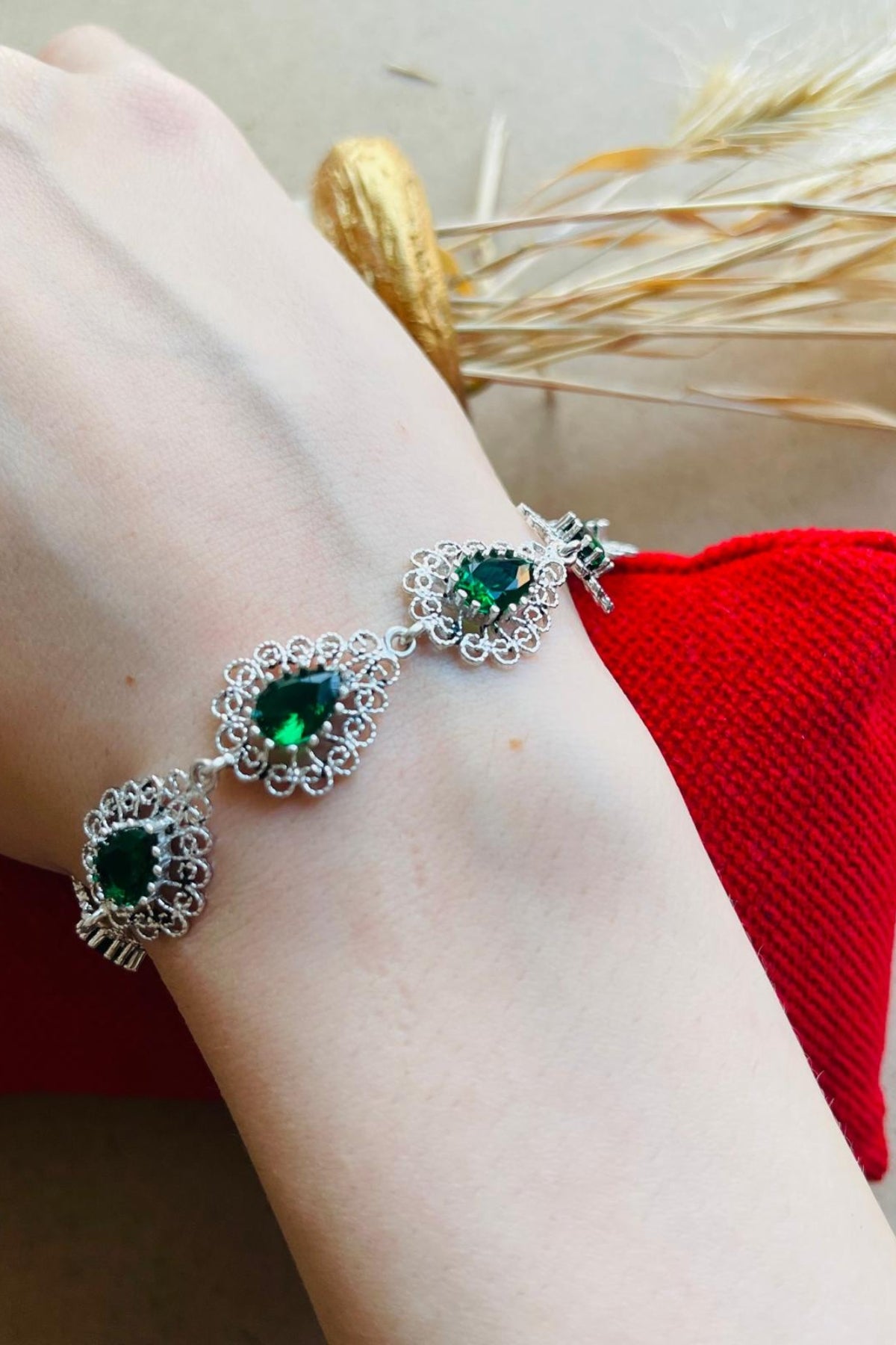 Pulsera musulmana Ayet-el Kursi de plata de ley 925