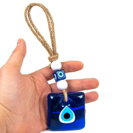 Square Evil Eye Wall Hanging