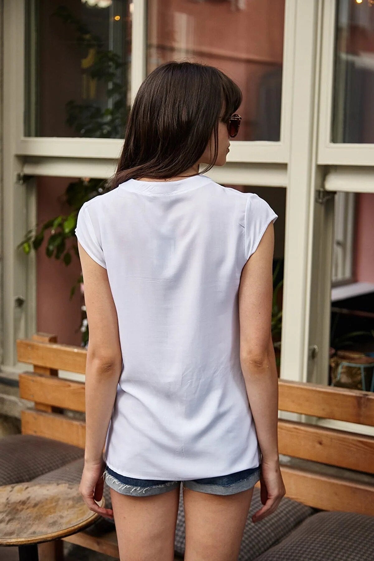 Essential White Short Sleeve Shirt