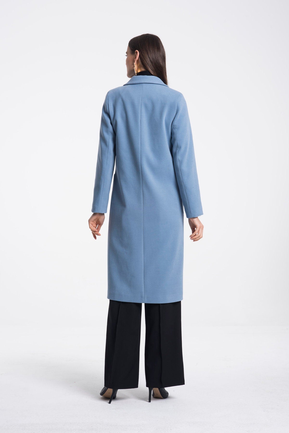 Camel Wool Long Coat