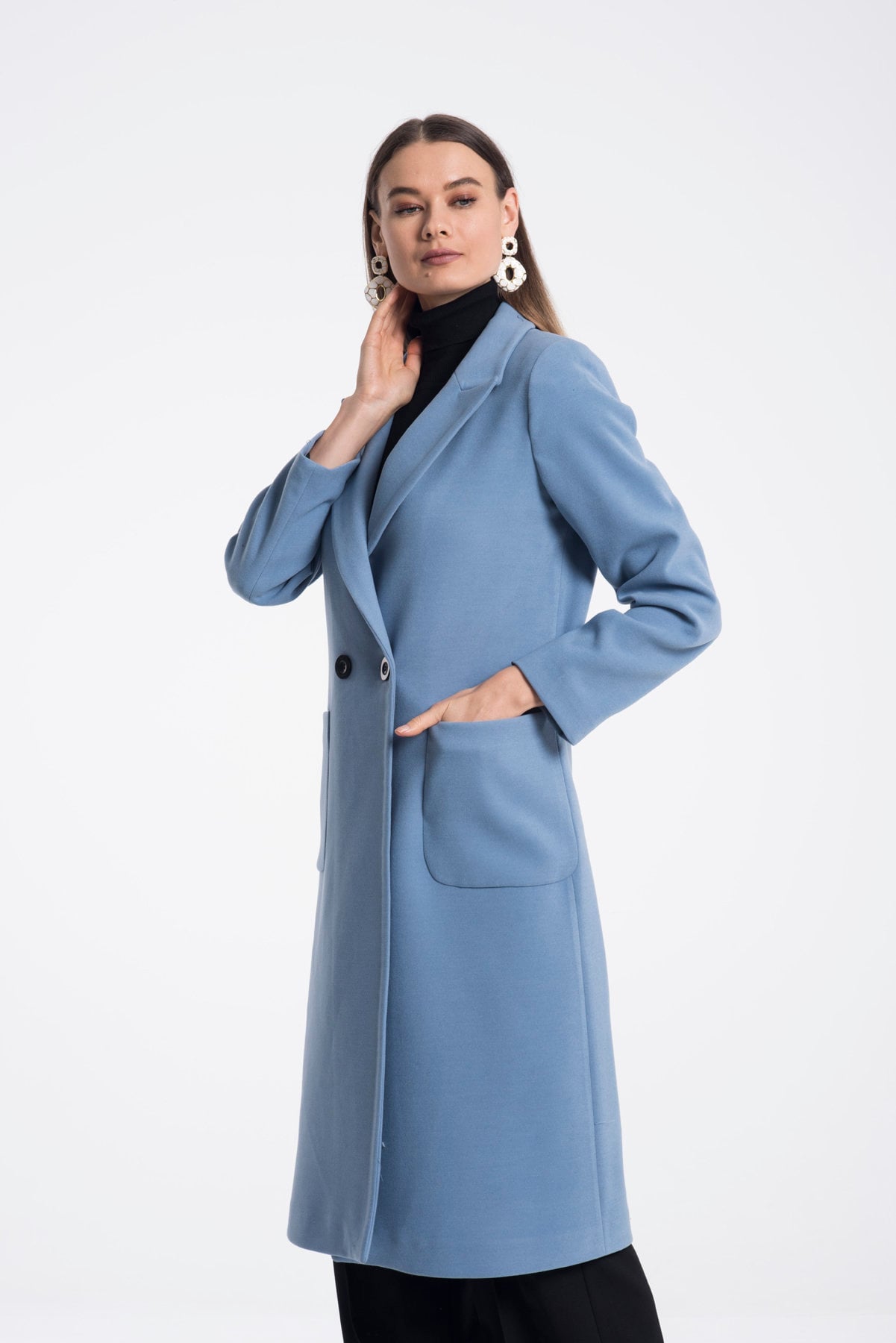 Camel Wool Long Coat