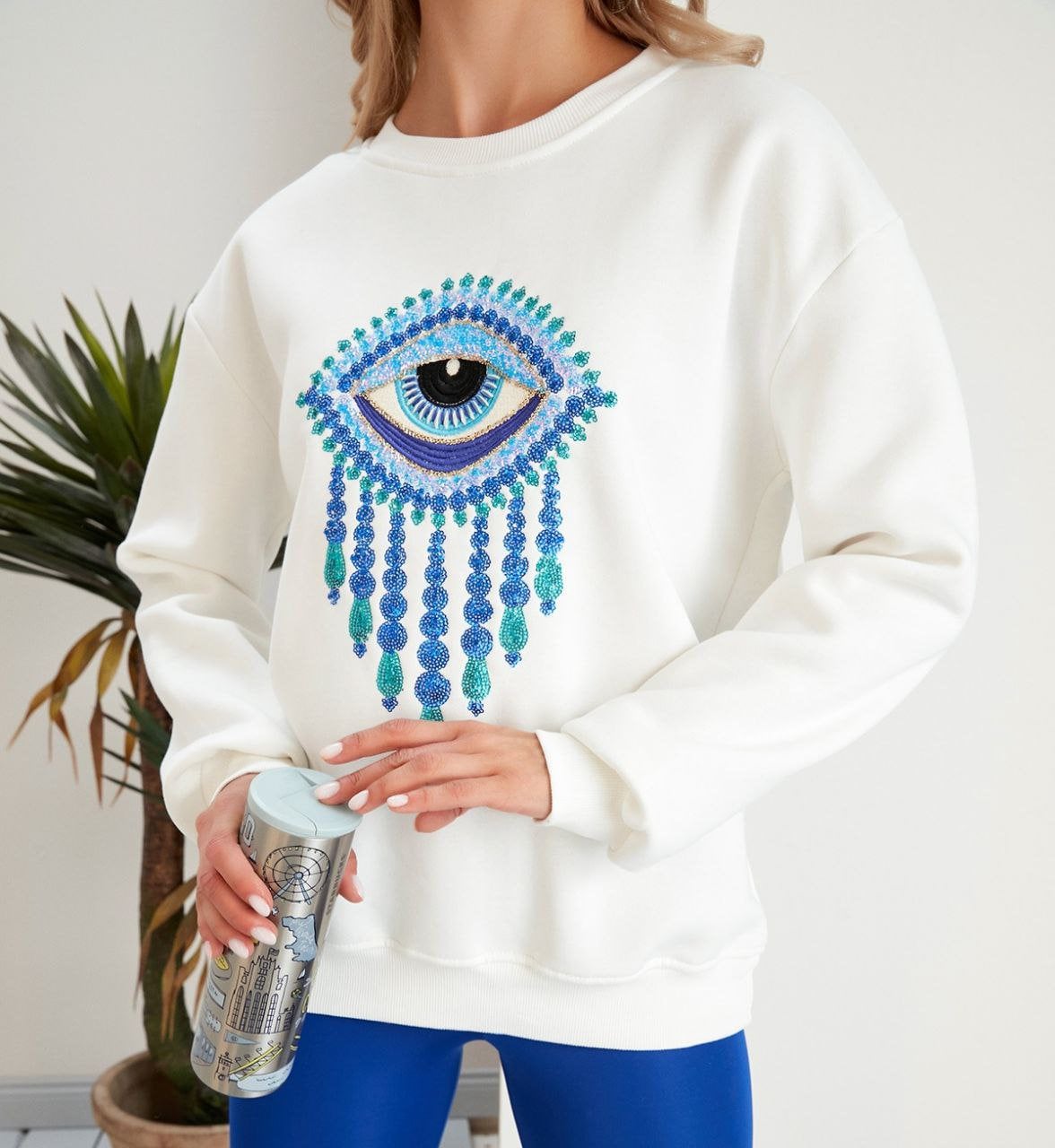 Evil Eye Black Sweatshirt