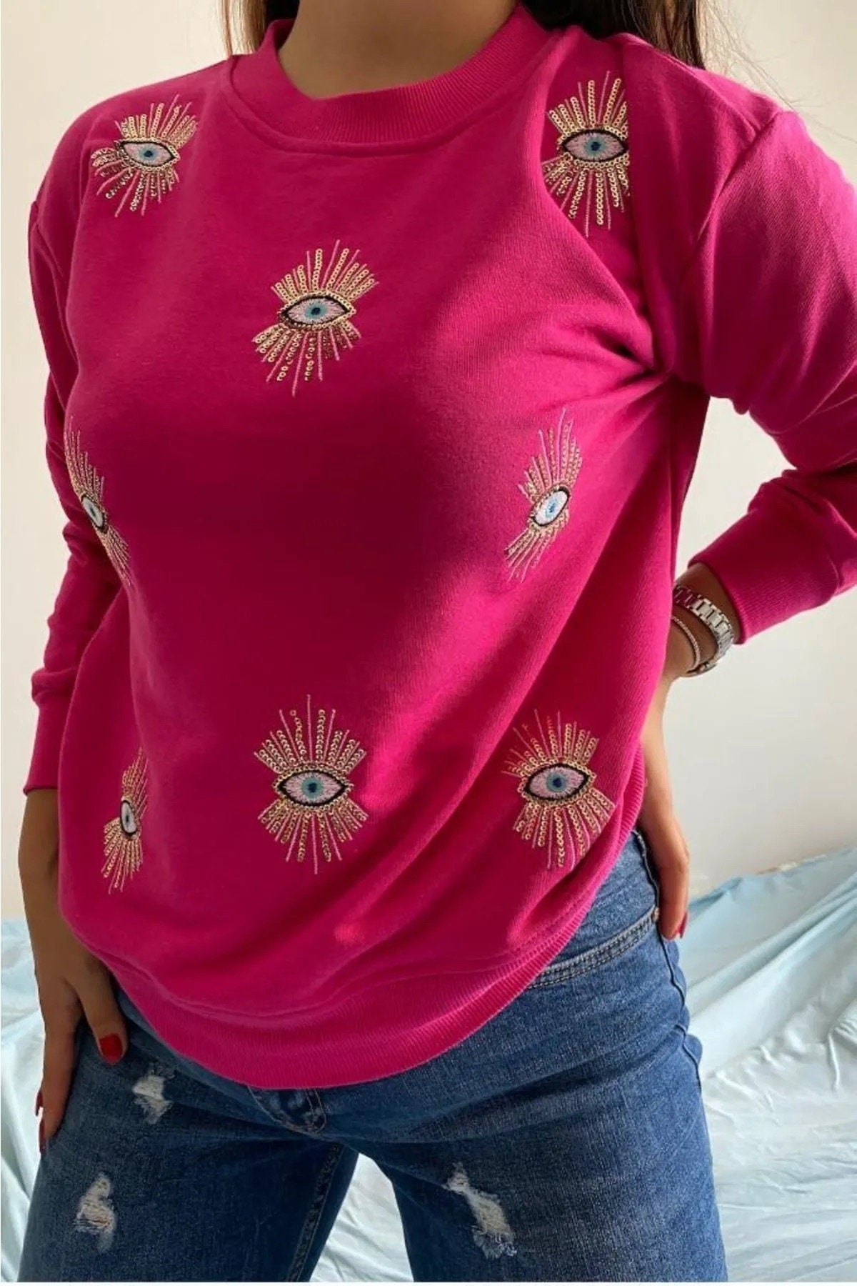 Evil Eye Sweatshirt