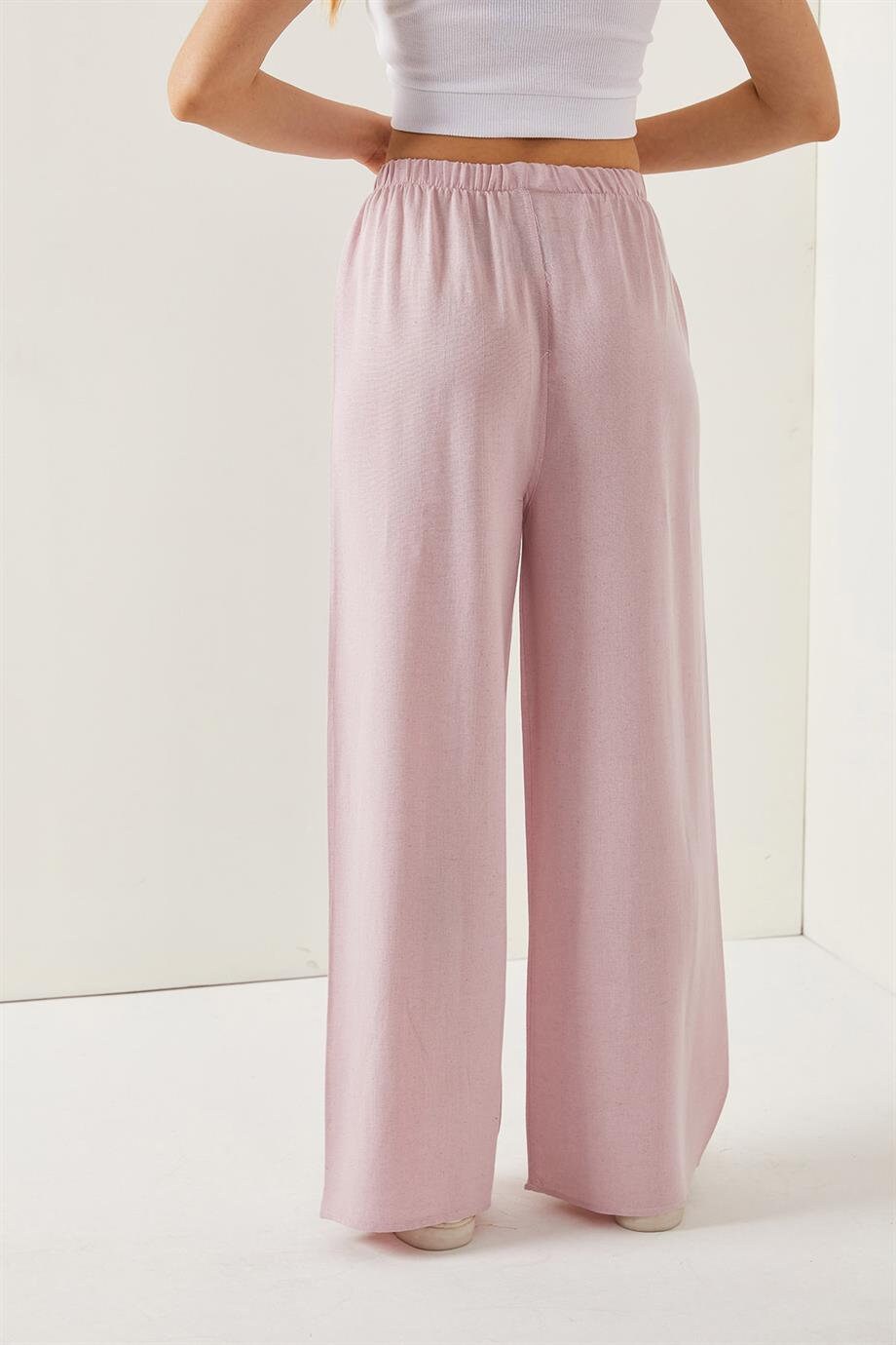 Wide Leg Linen Pants